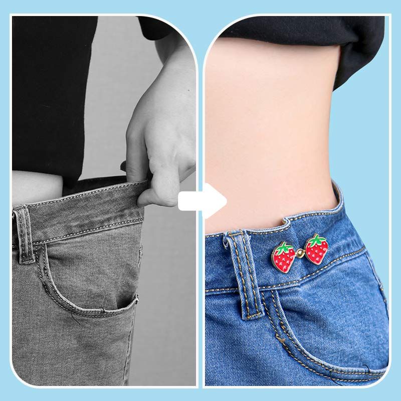 🎄Christmas Flash Sale🎁3 Pairs Instant Waist Tightener Buttons without Sewing