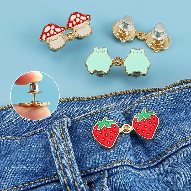 🎄Christmas Flash Sale🎁3 Pairs Instant Waist Tightener Buttons without Sewing