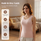 Girls' Thermal Tank with Built-In Bra