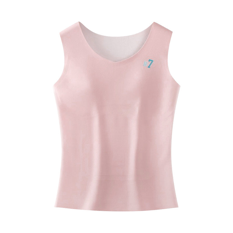 Girls' Thermal Tank with Built-In Bra