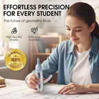 📏High-Precision Graduated Compass (Work & Study)