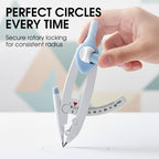 📏High-Precision Graduated Compass (Work & Study)