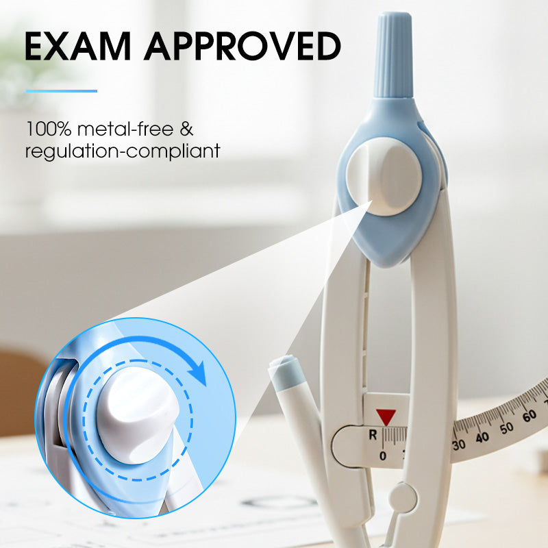 📏High-Precision Graduated Compass (Work & Study)