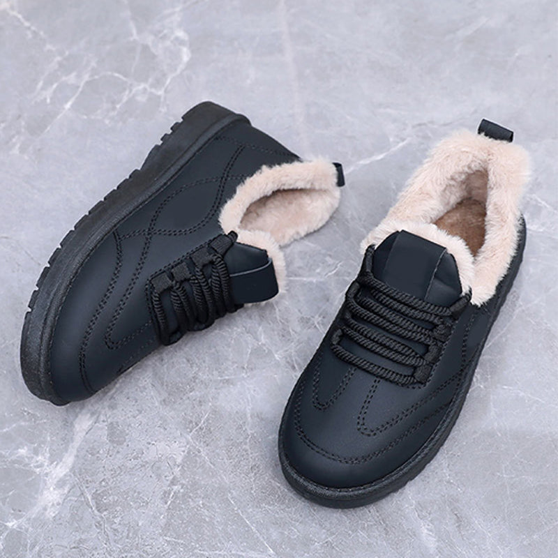 Women’s Lightweight Plush-Lined Lace-Up Shoes