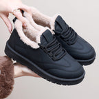 Women’s Lightweight Plush-Lined Lace-Up Shoes