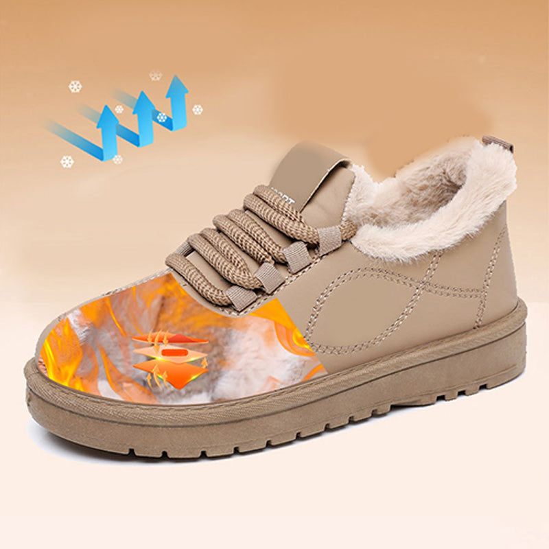 Women’s Lightweight Plush-Lined Lace-Up Shoes