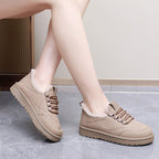 Women’s Lightweight Plush-Lined Lace-Up Shoes