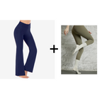 🔥Ultra Sculpt High Waisted Tummy Control Flare Leggings