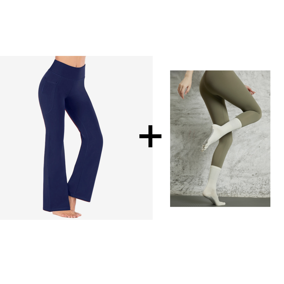 🔥Ultra Sculpt High Waisted Tummy Control Flare Leggings