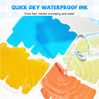 🌀 50% OFF NOW! 🎉Multi-Purpose Quick-Dry Acrylic Marker Set