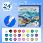 🌀 50% OFF NOW! 🎉Multi-Purpose Quick-Dry Acrylic Marker Set