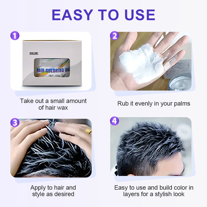 Today's Flash Sale: 50% Off 💥Temporary Multi-Color Hair Dye Wax