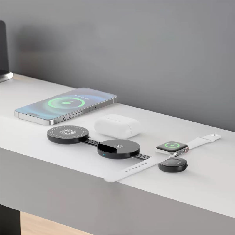 Today's Flash Sale⚡50% OFF🔥3-in-1 Foldable Magnetic Wireless Charger
