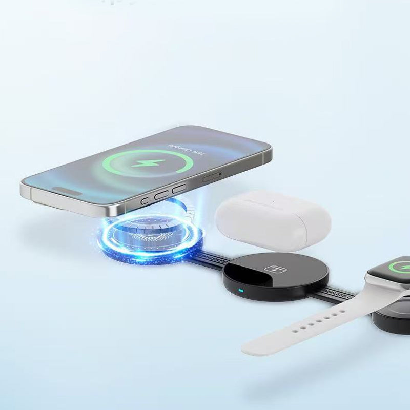 Today's Flash Sale⚡50% OFF🔥3-in-1 Foldable Magnetic Wireless Charger