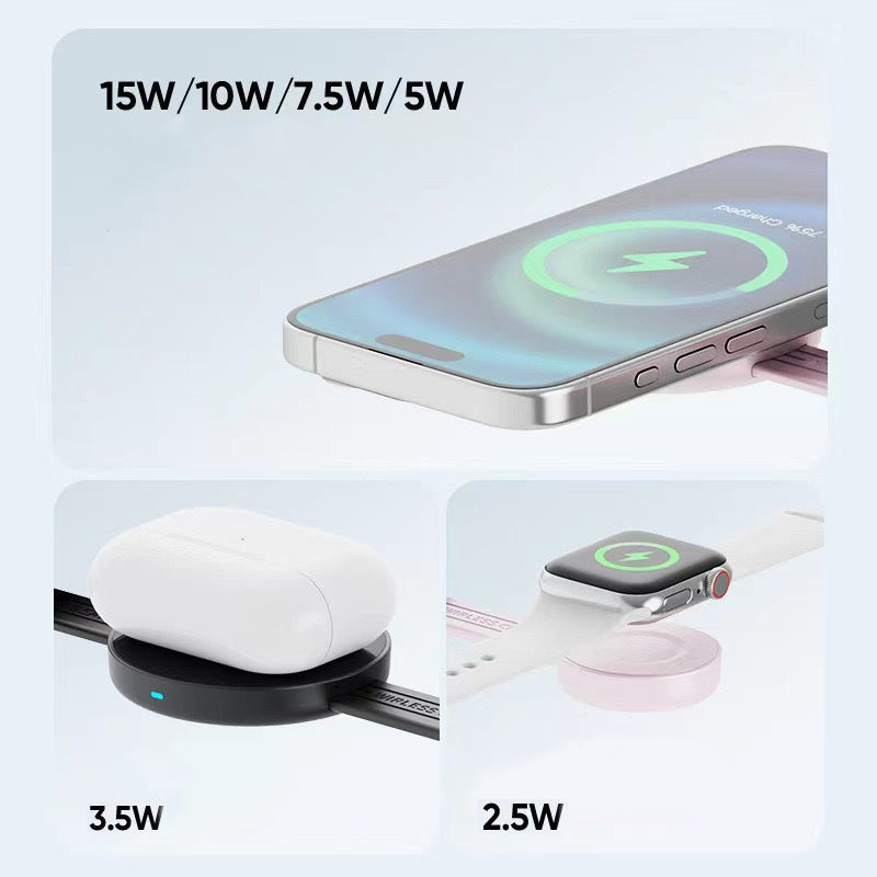 Today's Flash Sale⚡50% OFF🔥3-in-1 Foldable Magnetic Wireless Charger