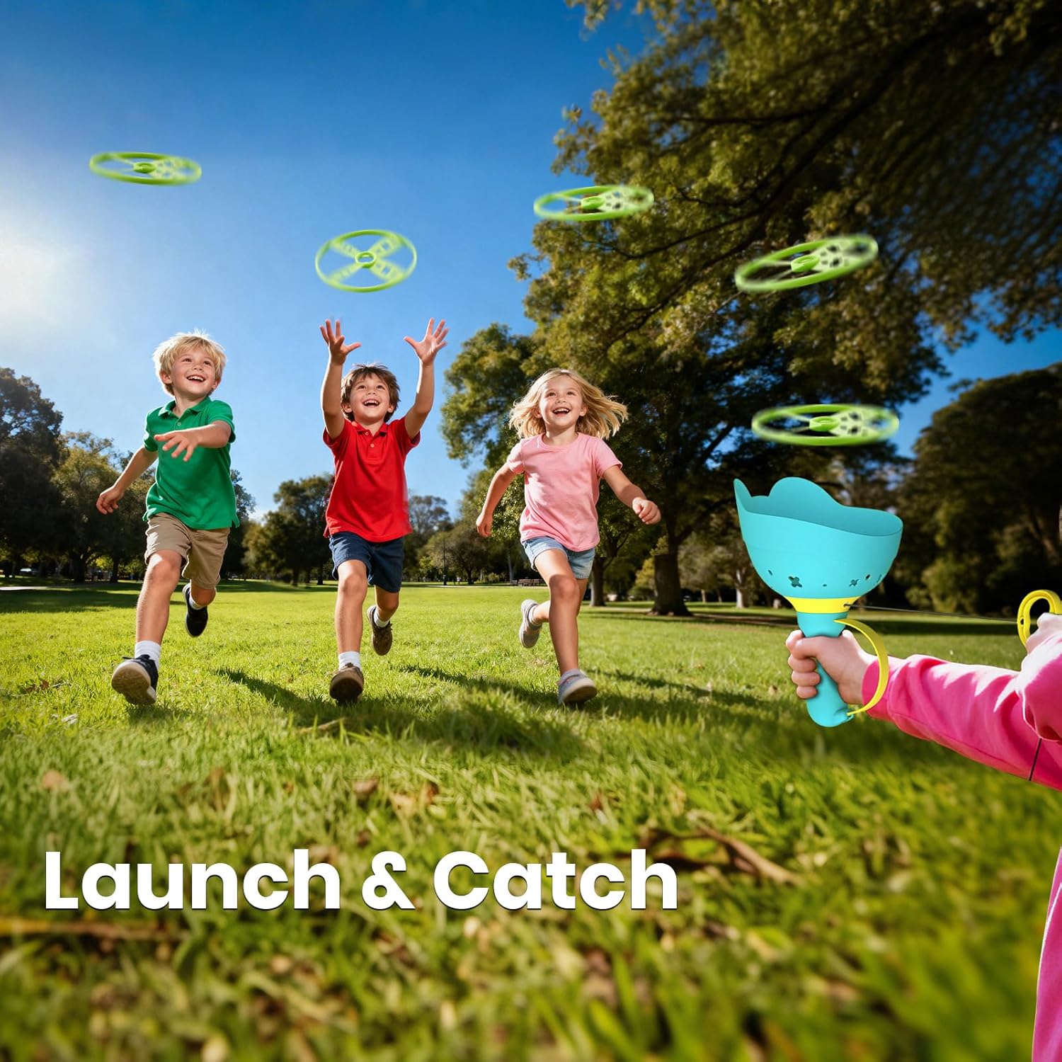 Today's Flash Sale⚡50% OFF🔥🛸Flying Disc Launcher Toy🎁