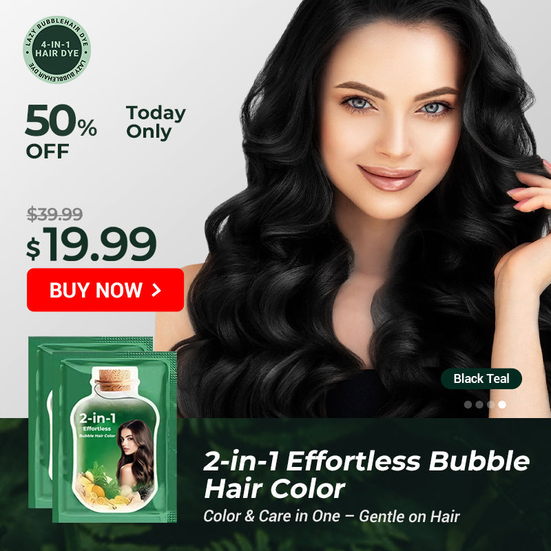 🔥Hot Sale Offers | 2-in-1 Effortless Bubble Hair Color