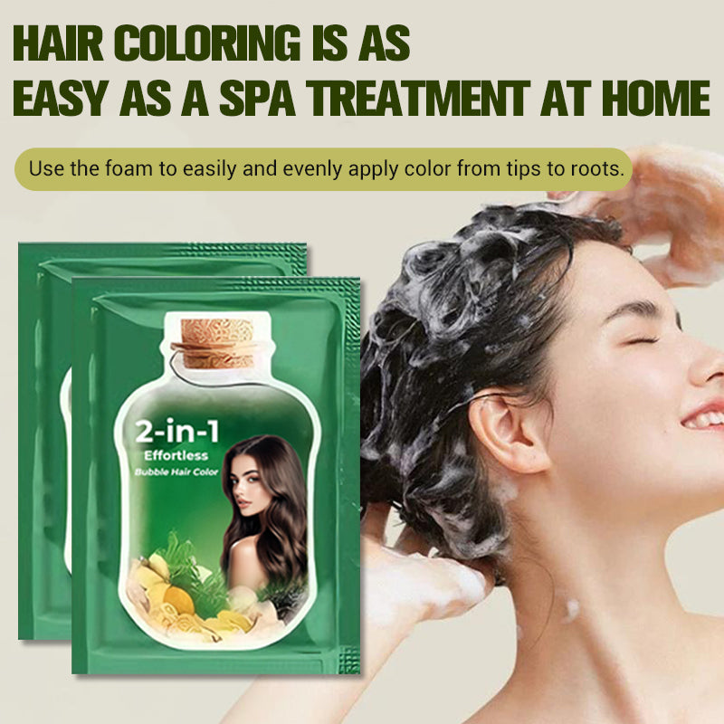 🔥Hot Sale Offers | 2-in-1 Effortless Bubble Hair Color