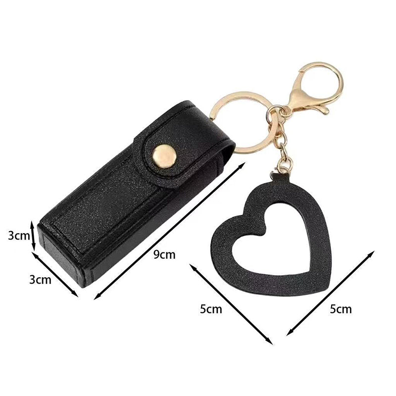 Portable Lipstick Holder Keychain