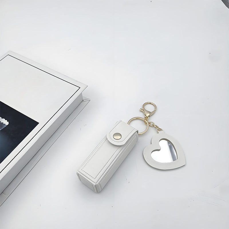 Portable Lipstick Holder Keychain