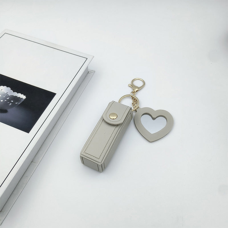 Portable Lipstick Holder Keychain