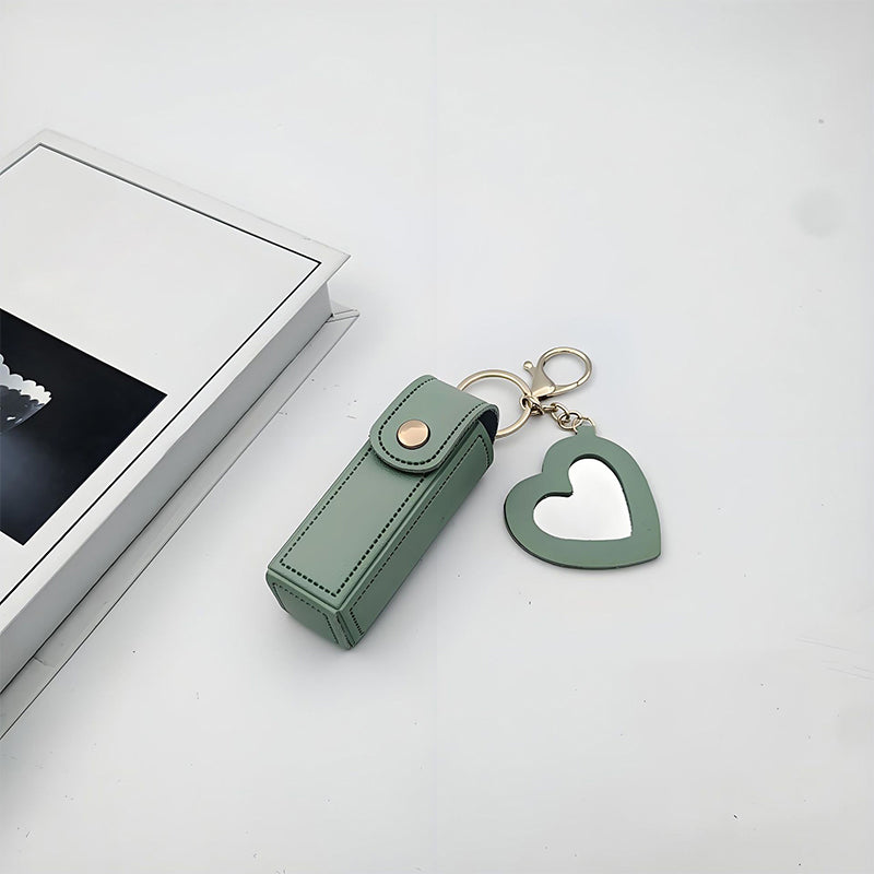 Portable Lipstick Holder Keychain