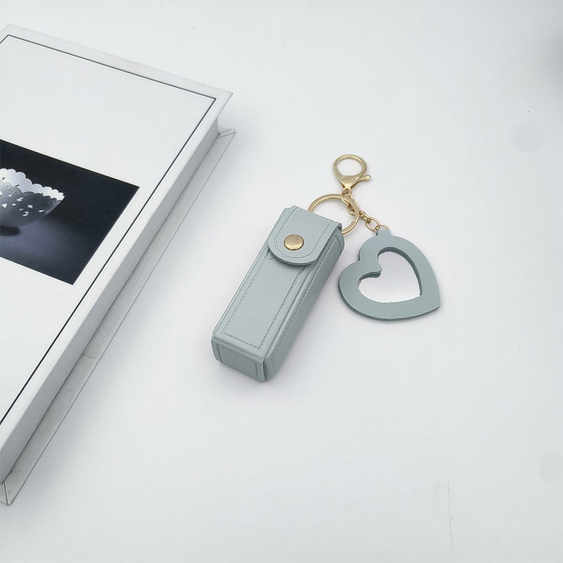 Portable Lipstick Holder Keychain