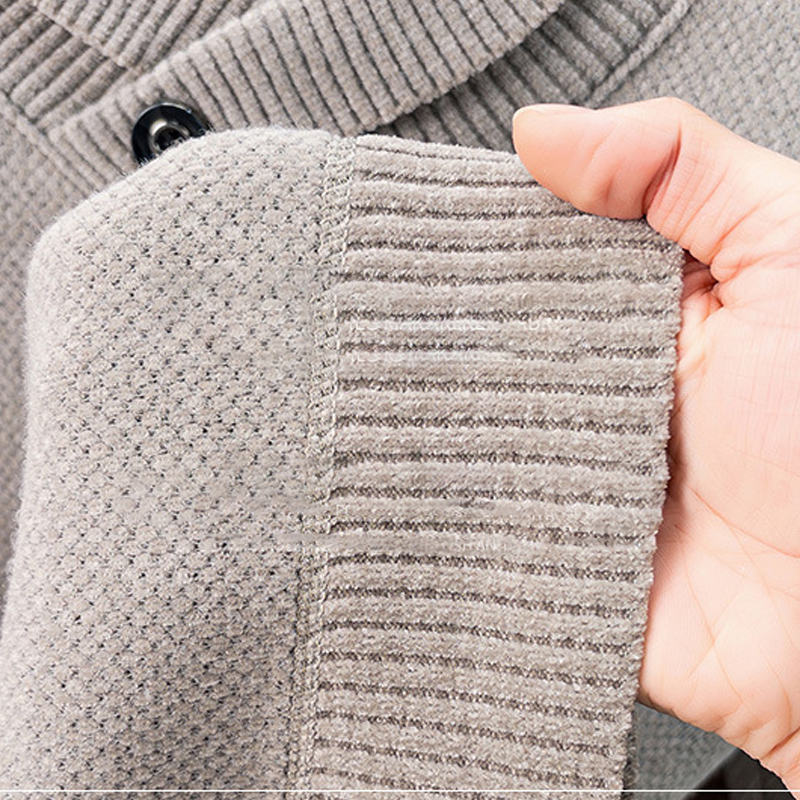 Limited-time 50% off⚡Men's Warm Knit Button-Front Cardigan