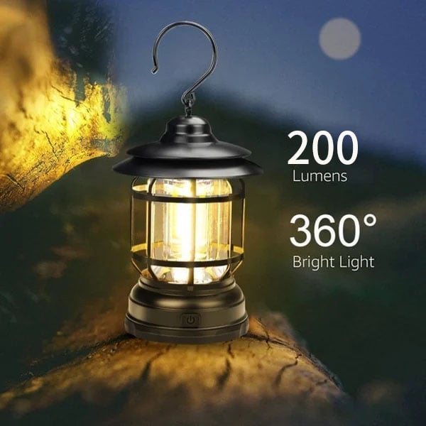🔥Last Day 50% OFF🔥Portable Retro Camping Lamp🎉 - Buy 2 PCS Free Shipping