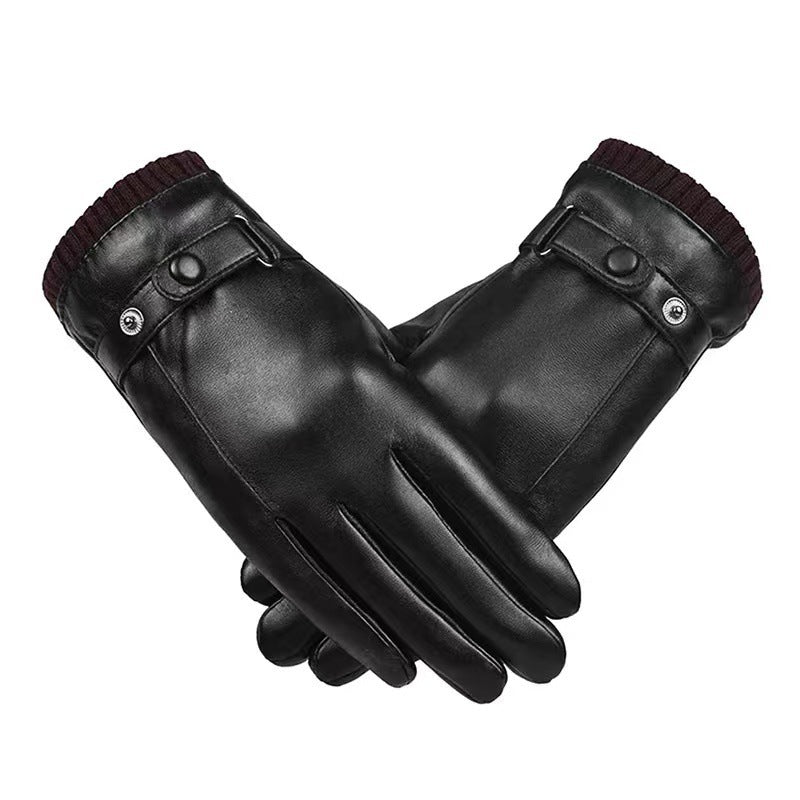 Today's Flash Sale⚡ Buy 2 Get 1 Free🎁Windproof Touchscreen Warm Leather Gloves