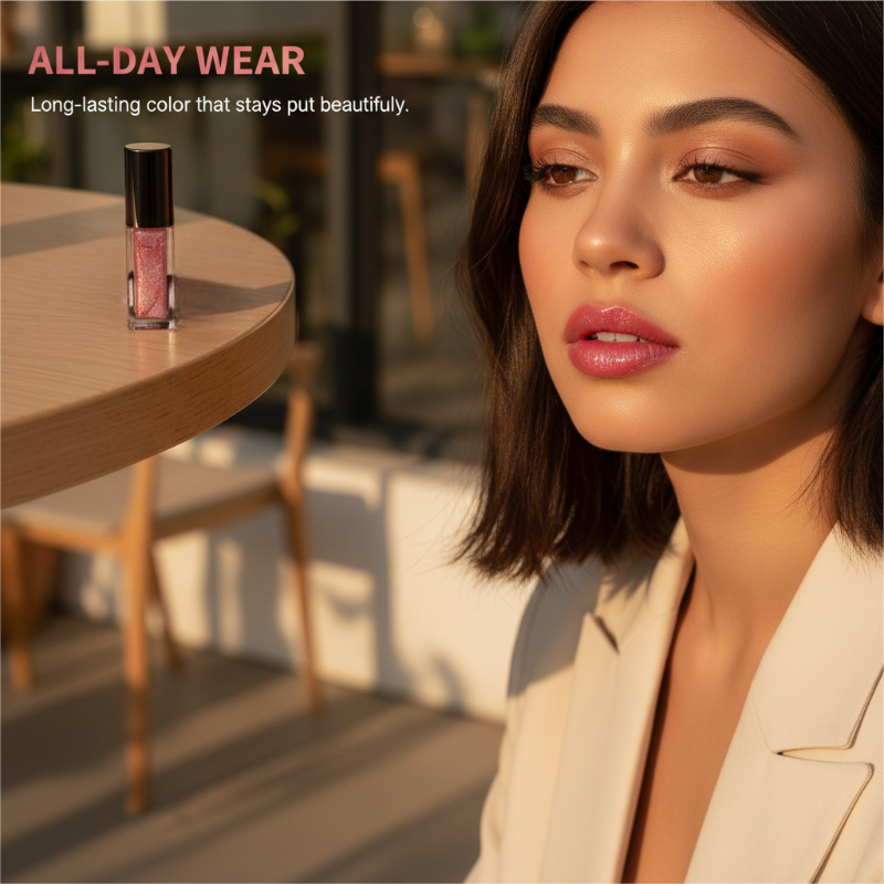 Today's Flash Deal: Buy 1 Get 1 Free⚡Long-Lasting Sparkling Glitter Lip Gloss