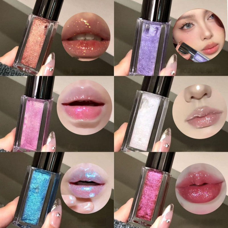 Today's Flash Deal: Buy 1 Get 1 Free⚡Long-Lasting Sparkling Glitter Lip Gloss