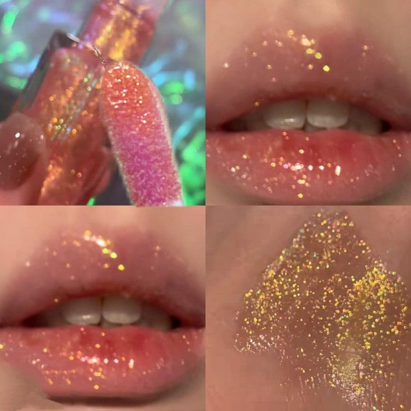 Today's Flash Deal: Buy 1 Get 1 Free⚡Long-Lasting Sparkling Glitter Lip Gloss