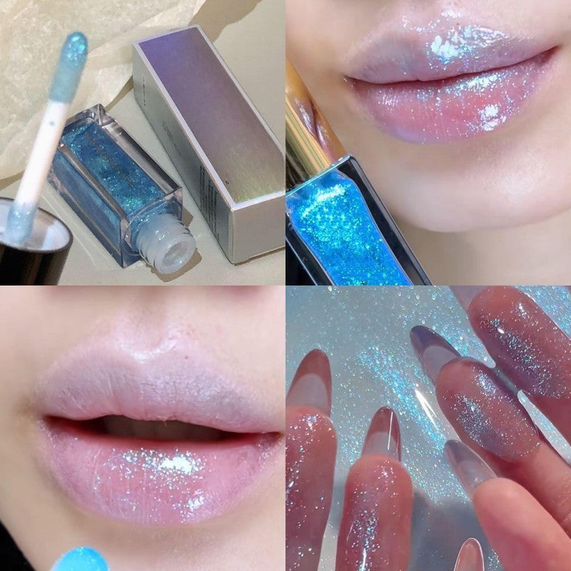 Today's Flash Deal: Buy 1 Get 1 Free⚡Long-Lasting Sparkling Glitter Lip Gloss