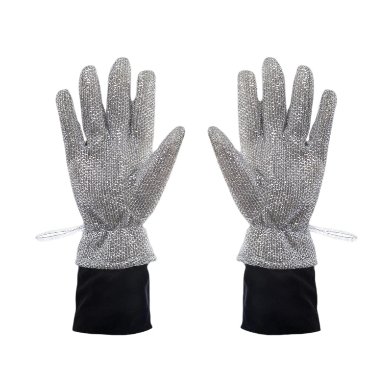 Steel Wool Cleaning Gloves with Warm Lining