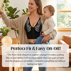 Women's Lace Shapewear Top with Front Hook Closure