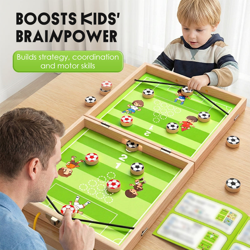 5-in-1 Foldable Wooden Board Game Set 