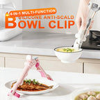 Today's 50% Off Flash Sale🎁4-in-1 Multi-Function Silicone Anti-Scald Bowl Clip