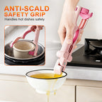 Today's 50% Off Flash Sale🎁4-in-1 Multi-Function Silicone Anti-Scald Bowl Clip