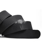 Men's Tactical Woven Belt with Quick-Release Buckle