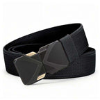 Men's Tactical Woven Belt with Quick-Release Buckle