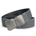 Men's Tactical Woven Belt with Quick-Release Buckle