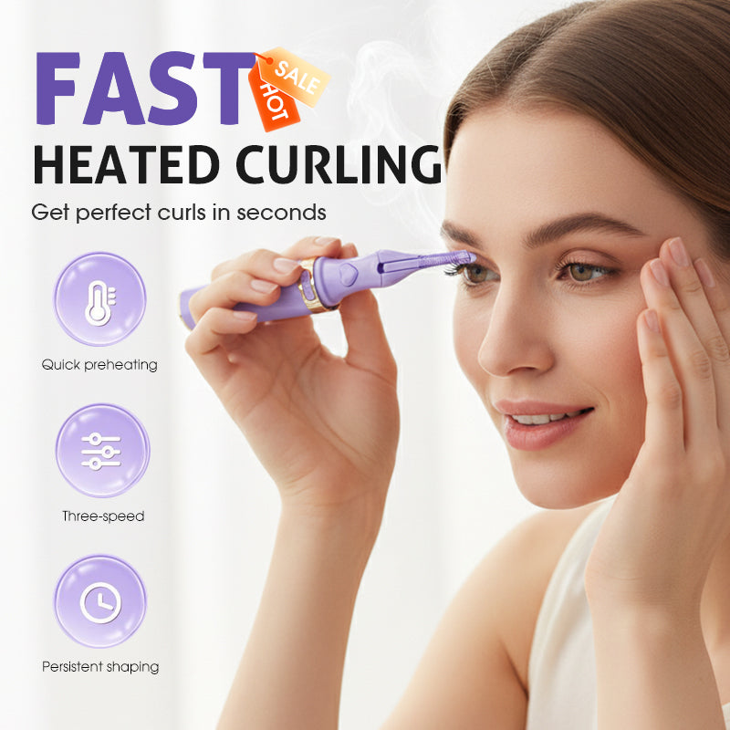 Rapid Heat Anti-Scald Eyelash Styler-Damage-Free Lash Styling Quick-Acting Rechargeable Portable
