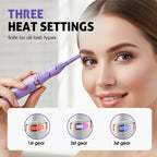 Rapid Heat Anti-Scald Eyelash Styler-Damage-Free Lash Styling Quick-Acting Rechargeable Portable
