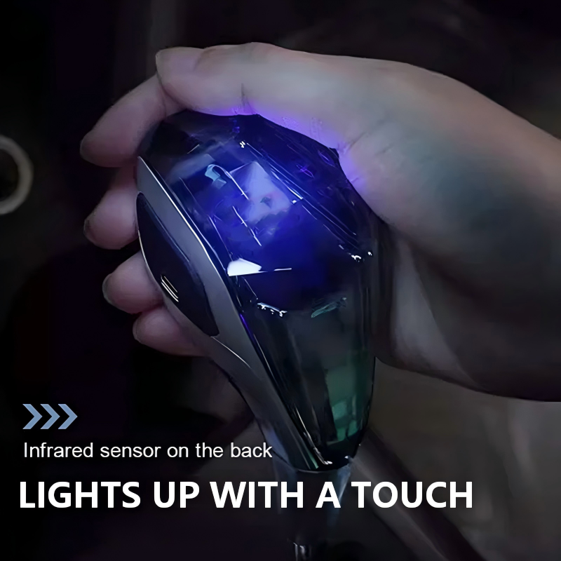 💥Today's Shock Price: 56% OFF🚗Universal Touch-Activated LED Clear Gear Shift Knob