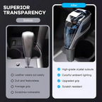 💥Today's Shock Price: 56% OFF🚗Universal Touch-Activated LED Clear Gear Shift Knob