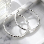 ✨BUY 1 GET 1 FREE🔥Diamond-Cut Hoop Earrings for Women👑
