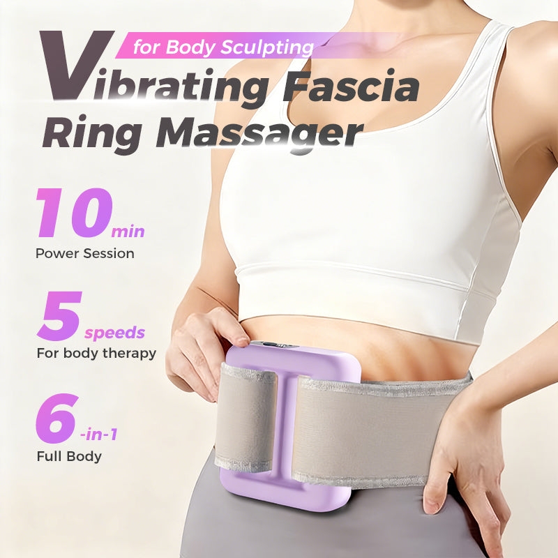 Limited-Time Special Offer🎁Vibrating Fascia Ring Massager for Body Sculpting