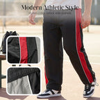 🔥HOT SALE 60% OFF🔥Men's Quick-Dry Athletic Track Pants with Side Stripes