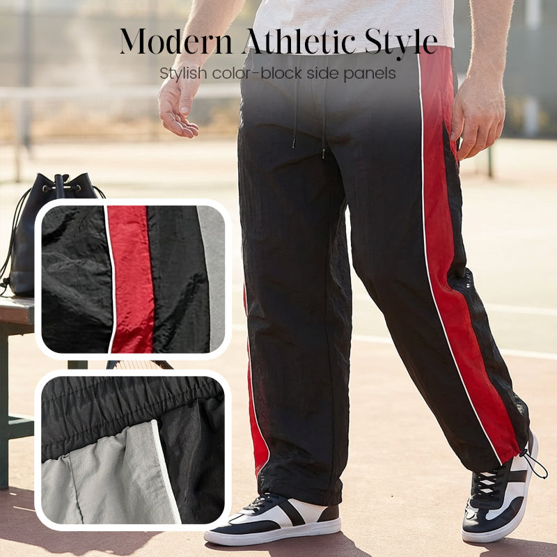 🔥HOT SALE 60% OFF🔥Men's Quick-Dry Athletic Track Pants with Side Stripes